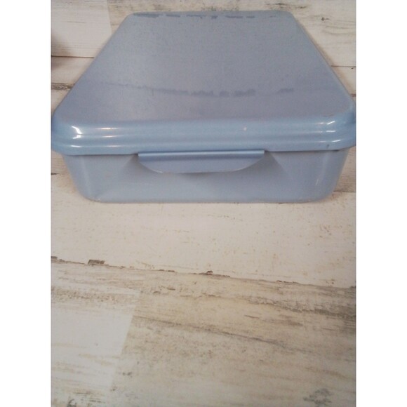 Vintage Blue Duck Mirro Aluminum Cake Pan Card Scratched Finish Missing - Picture 7 of 16